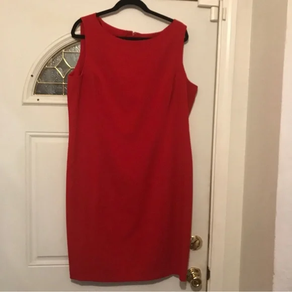 Preston & York | Dresses | Preston York Size 8 Red Dress New Without Tag |  Poshmark